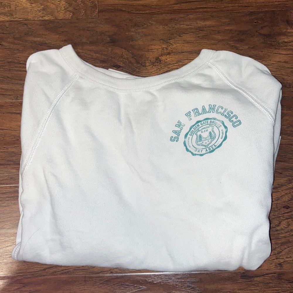 White crewneck